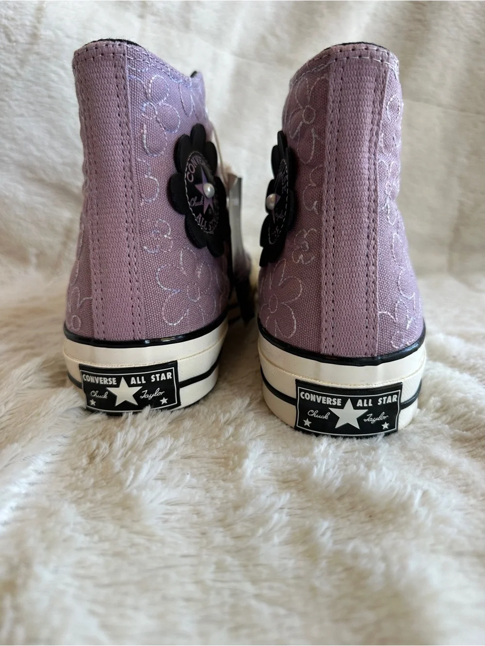NWT Converse Chuck 70 Hi in Gradient Flowers, W8 - Picture 9 of 14